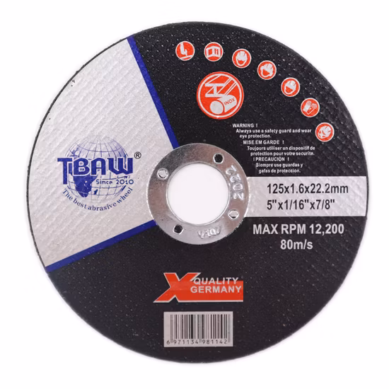 4.5&prime;&prime; Pegatec Metal Cutting Discs 1mm China Cutting Wheel