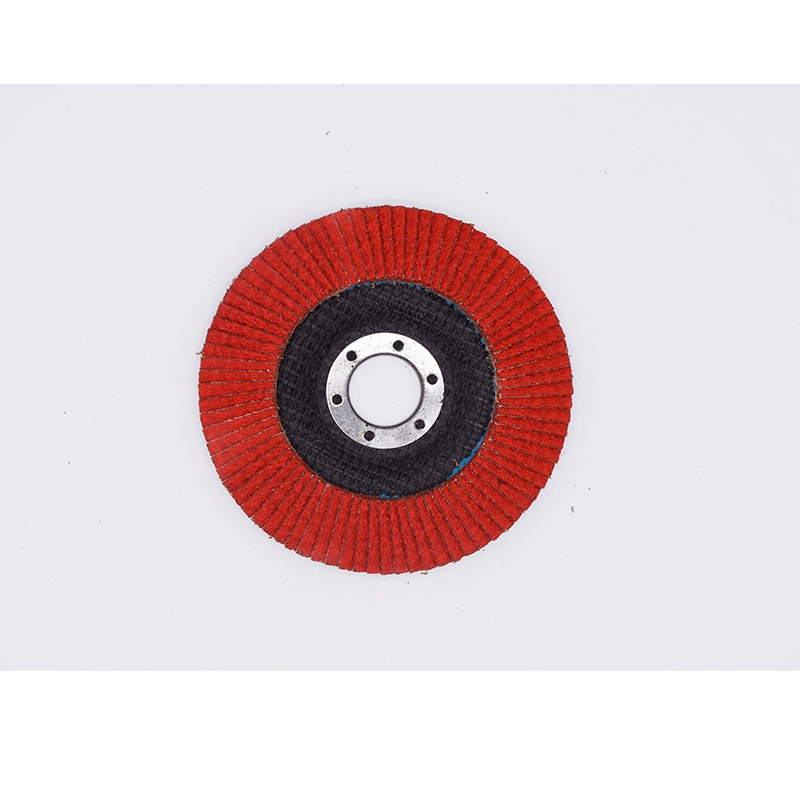 150*22 mm Ceramic Grain Flap Disc 60# for Grinding and Polishing Chromium Steel, Stainless Steel