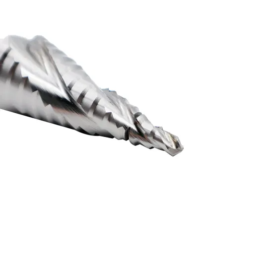Spiral Flute HSS Step Drill Bits