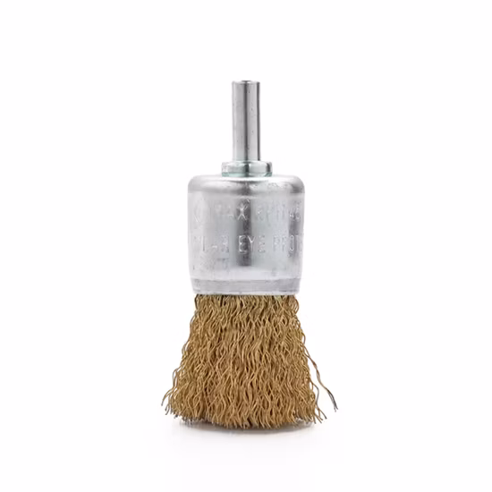 Outils de quincaillerie Roue circulaire en fil d'acier Meule en fil d'acier Prix de la brosse pour rectifieuse et meuleuse d'angle (YY